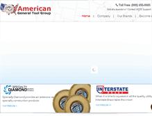Tablet Screenshot of americangeneraltools.com